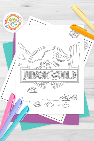 Free Printable Jurassic World Coloring Pages |Kids Activities Blog