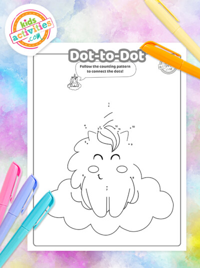 22 Free Printable Connect the Dots Worksheets for Kids | Kids ...