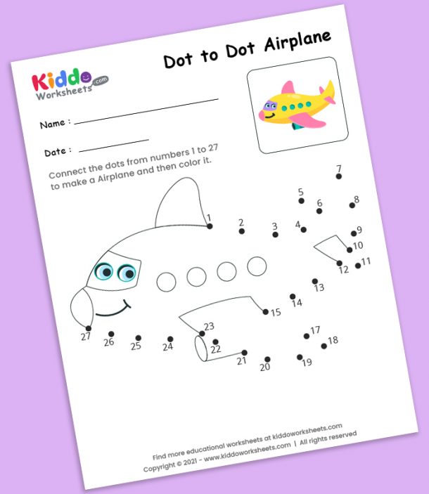 22 Free Printable Connect the Dots Worksheets for Kids | Kids ...