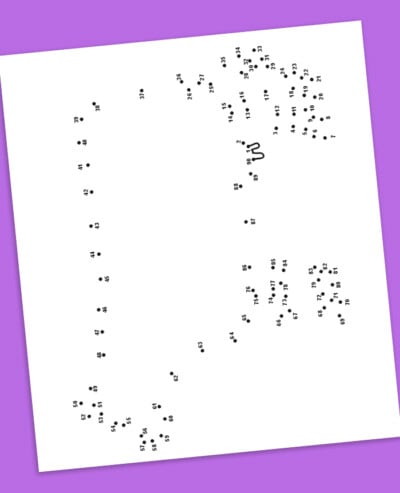 22 Free Printable Connect the Dots Worksheets for Kids | Kids ...