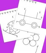 13 Free Easy Connect The Dots Printables for Kids | Kids Activities Blog