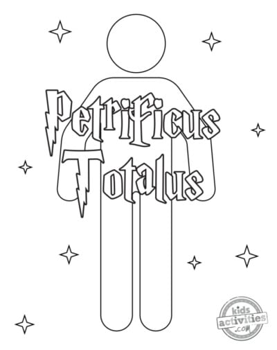 14 Free Unofficial Harry Potter Spells Coloring Pages | Kids Activities ...