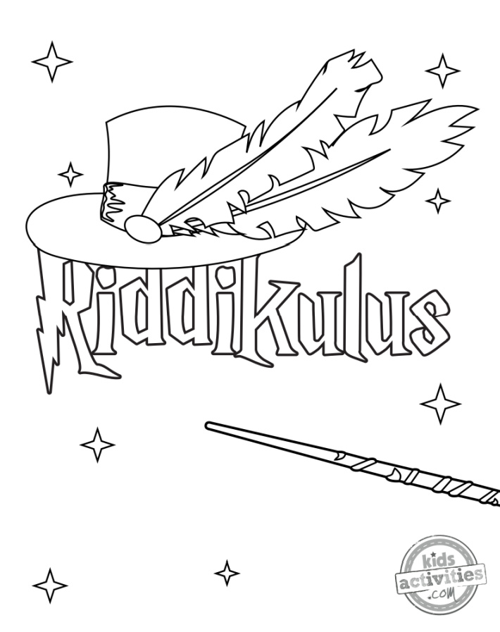 14 Free Unofficial Harry Potter Spells Coloring Pages Kids Activities 14 Free Unofficial Harry Potter Spells Coloring Pages Kids Activities