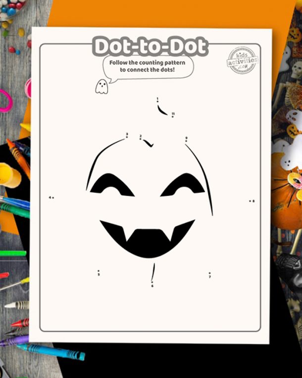 Connect The Dot Printables For Kindergarten | Kids Activities Blog