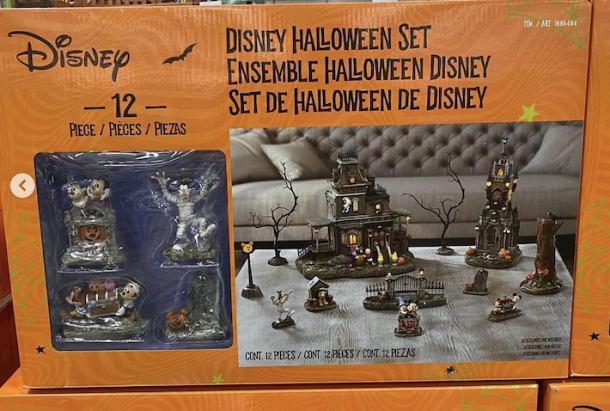 Disney Halloween Village Costco 2022