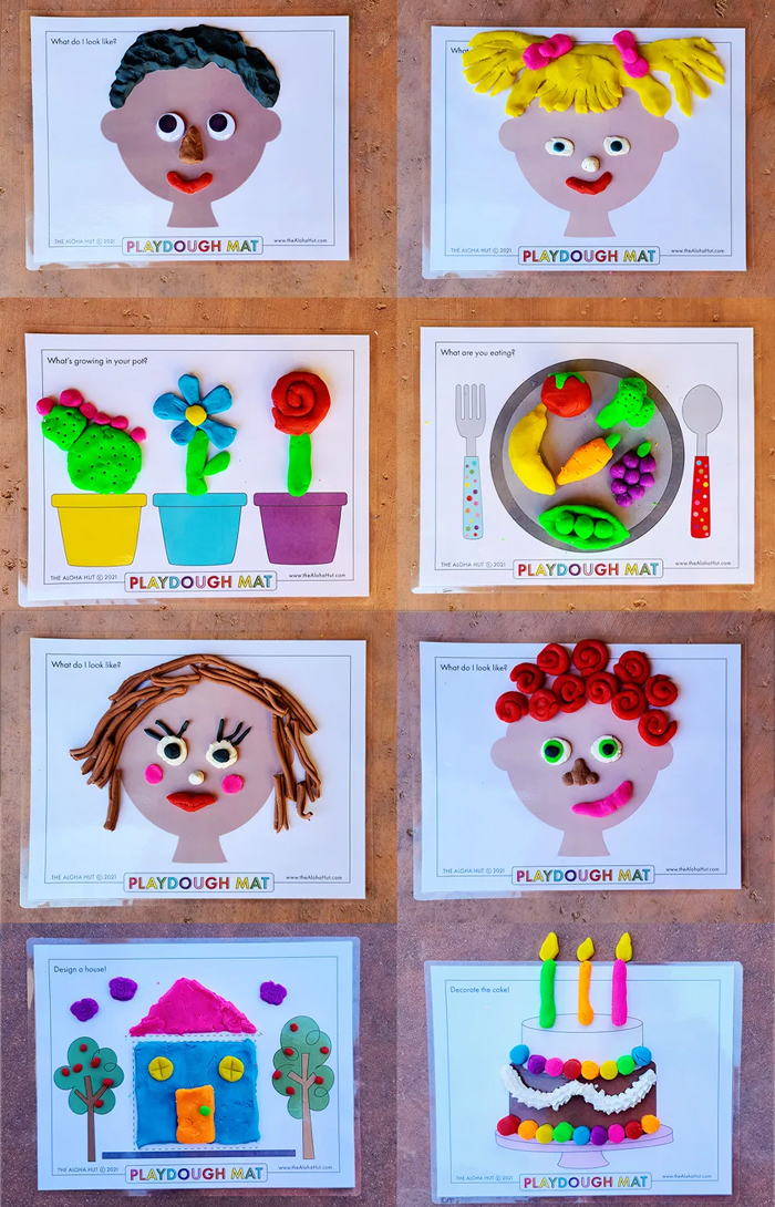 34 Clever Playdough Mats For Kids Kids Activities Blog