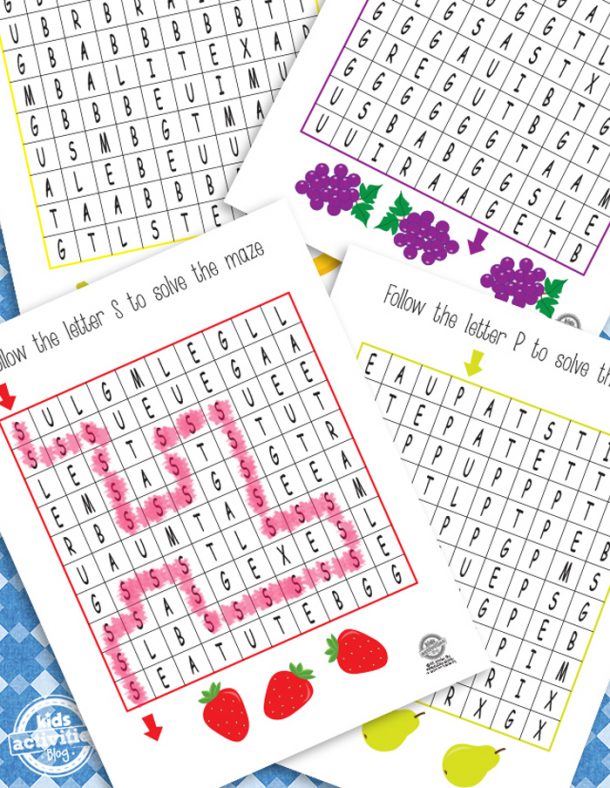 20 Twisting &amp; Turning Printable Mazes Kids Activities Blog |Kids Activities
