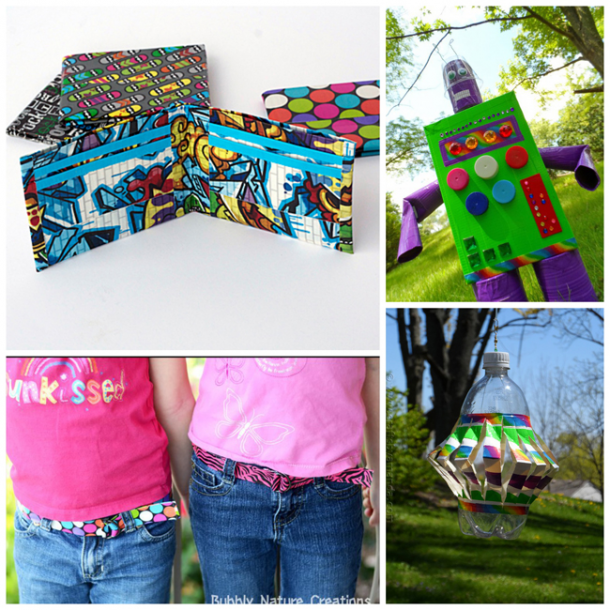 24 Creative Duct Tape Crafts Kids Will Love Kids Activities Blog