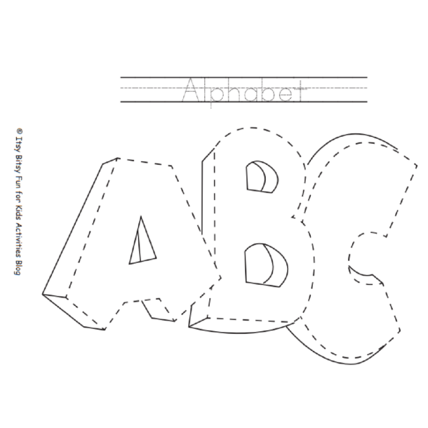 Free Printable Tracing Pages for Kids with School Theme – ParentingBest.com