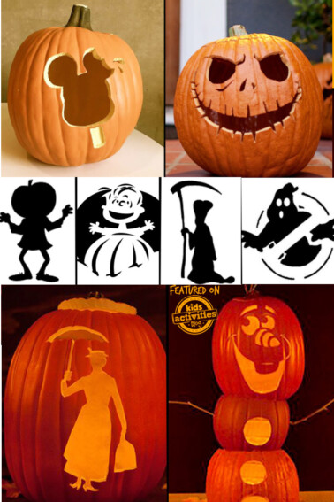 35 of the BEST Jack o Lantern Stencil Patterns | Kids Activities Blog