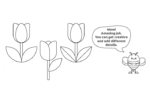 How To Draw A Tulip Easy Printable Lesson For Kids Kids Activities Blog