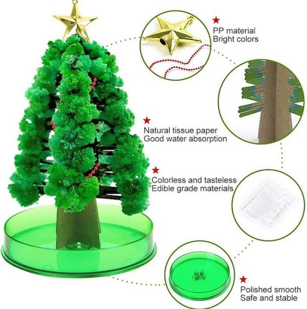 These Magic Growing Crystals Allow Your Kids To Grow Their Own Christmas Tree Kids Activities Blog