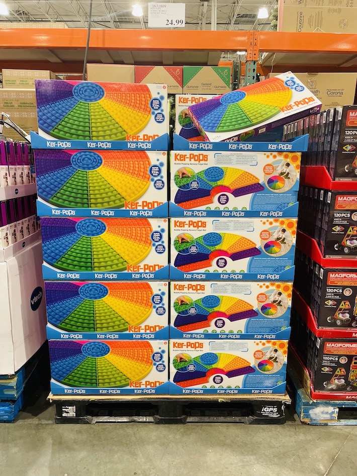 Costco Is Selling A Giant Popping Sensory Fidget Mat And You Know Your 