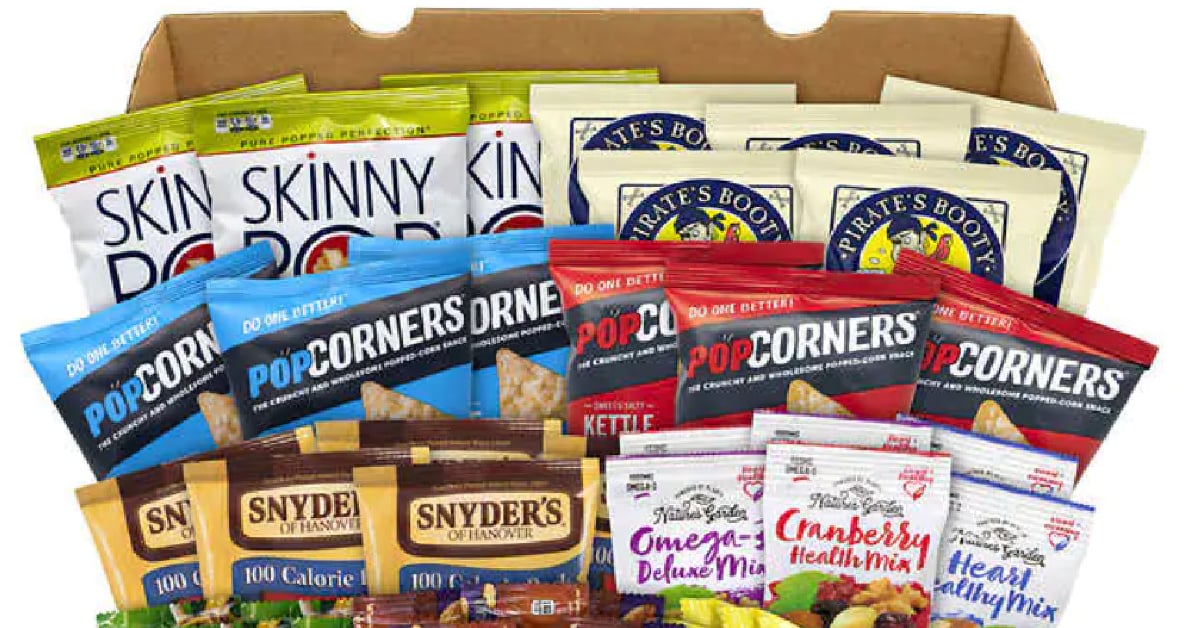 Costco is Selling A 70Piece Dorm Room Snack Box and It's Perfect for