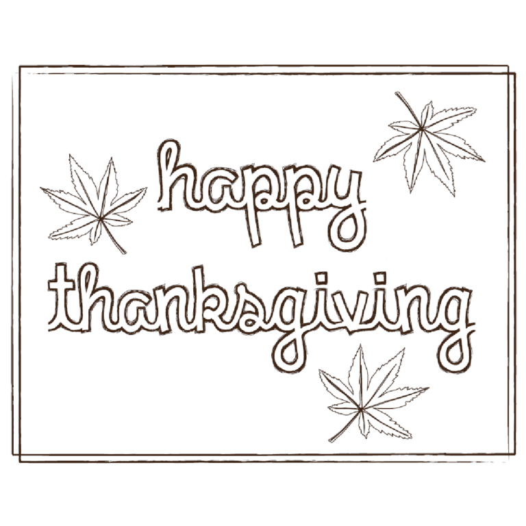 Free Printable Thanksgiving Placemats for Kids to Color | Kids Activities Blog