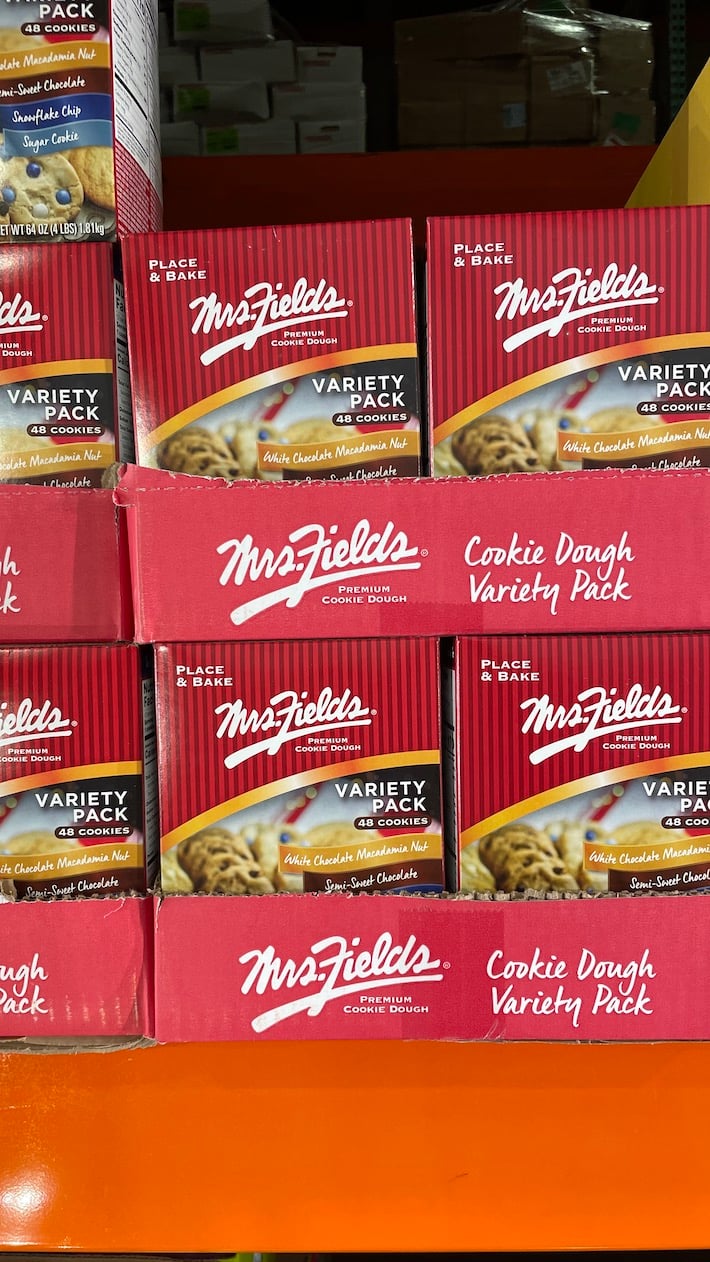 Costco is Selling Mrs. Fields Cookie Dough That Comes with 4 Different