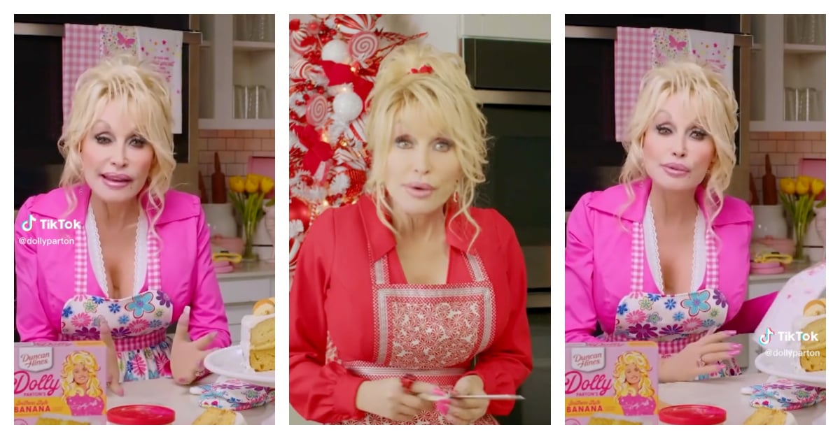 Dolly Parton Finally Joined TikTok And Everyone is Already Obsessed With Her Baking Videos Kids