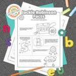 Printable Jackie Robinson Facts For Kids | Kids Activities Blog