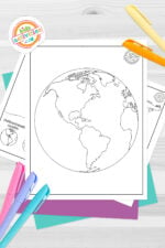 Free Printable World Map Coloring Pages | Kids Activities Blog