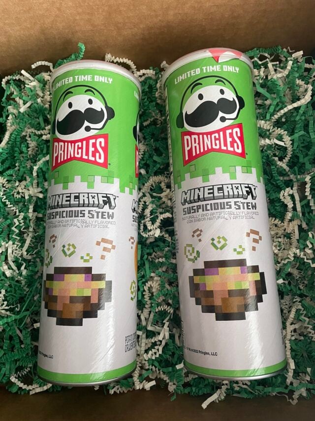 Minecraft Pringles Exist So You Can Know What 'Suspicious Stew' Tastes