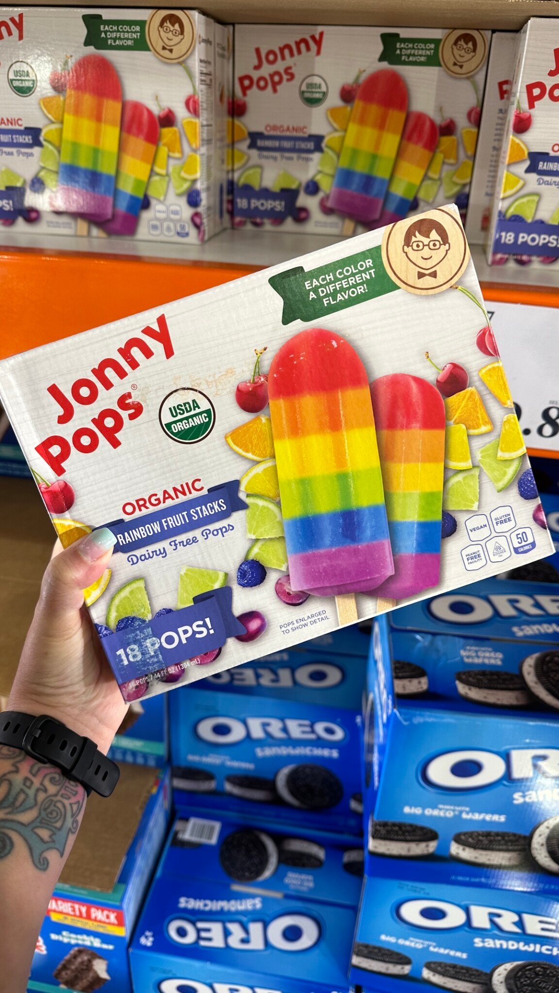 Costco is Selling Organic Rainbow Popsicles Just in Time for Summer