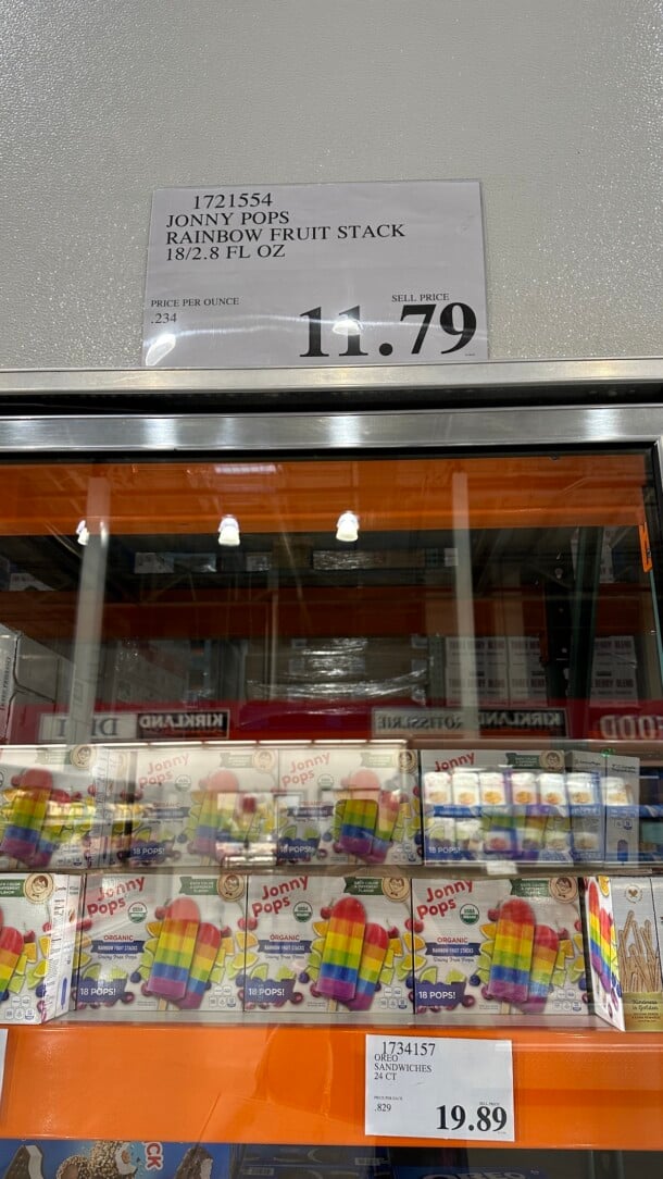 Costco is Selling Organic Rainbow Popsicles Just in Time for Summer