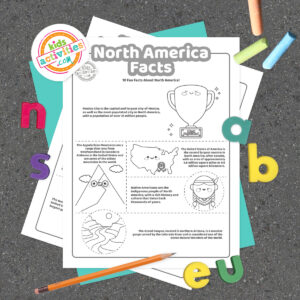 Fun Facts About North America + Free Printables | Kids Activities Blog