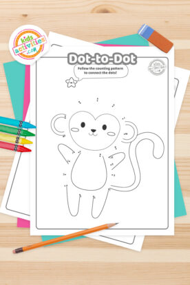 13 Free Easy Connect The Dots Printables for Kids | Kids Activities Blog