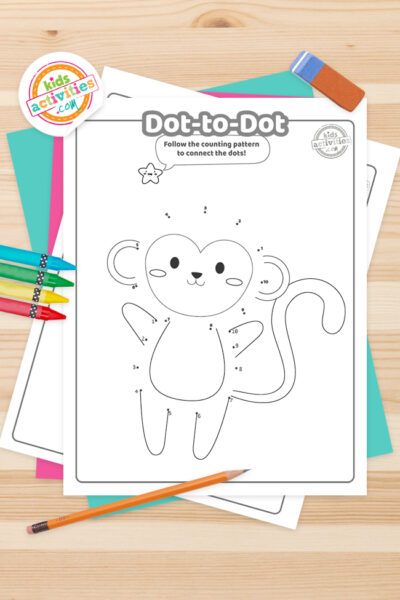 13 Free Easy Connect The Dots Printables for Kids | Kids Activities Blog