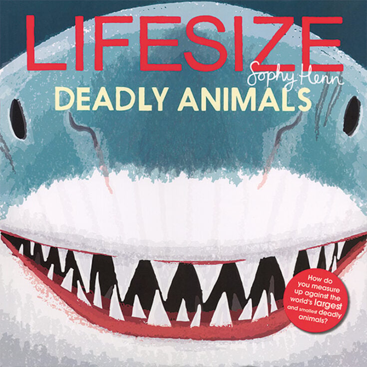 Lifesize Deadly Animals - Shark week Books