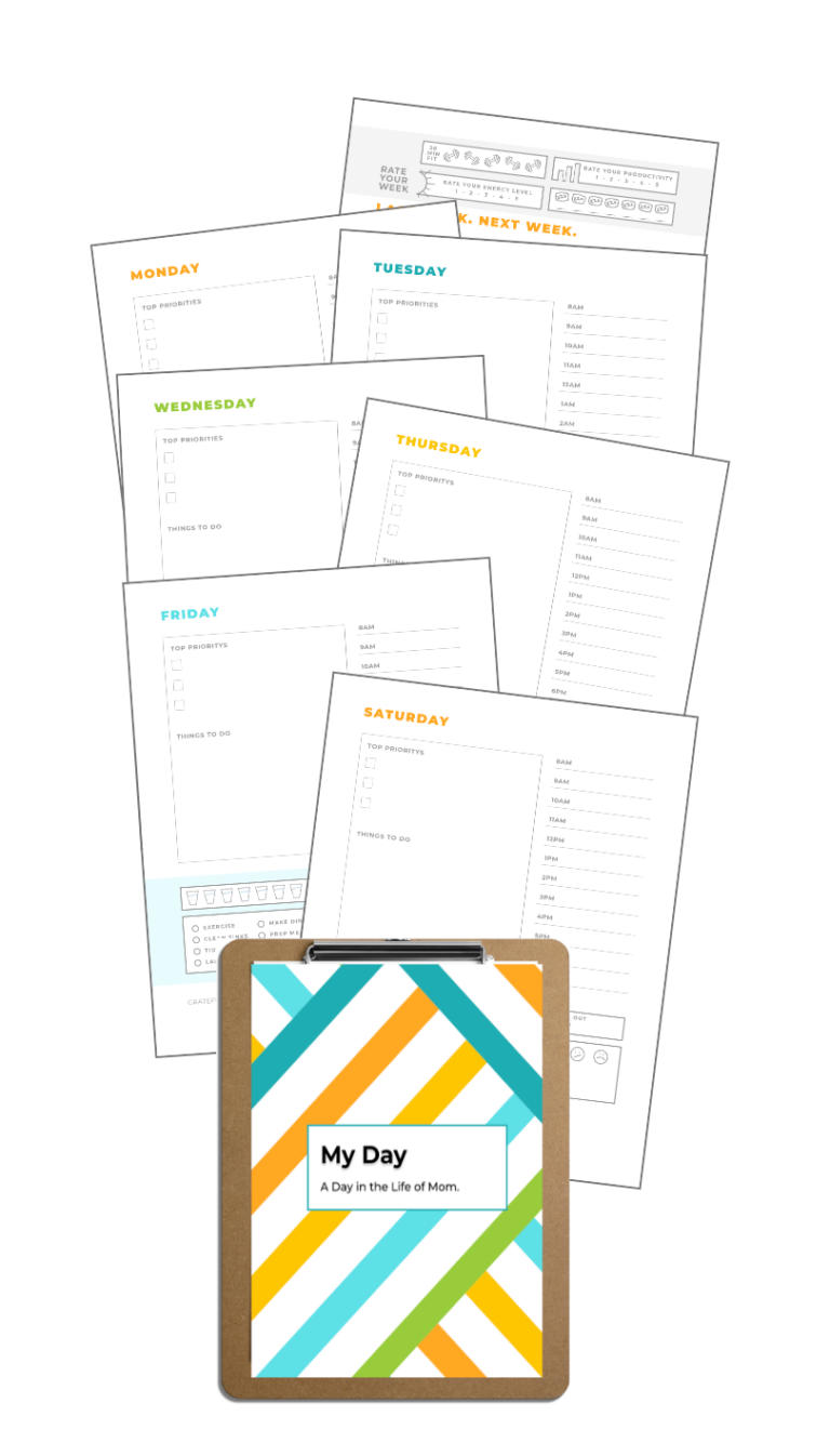 Free Printable Mom Planner Designed for the Life of a Busy Mother ...