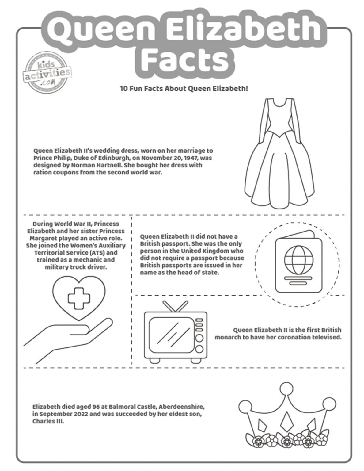 RANDOM FACTS ABOUT QUEEN ELIZABETH 1 visual data 3