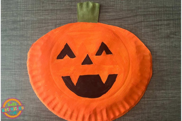 Halloween History Craft: Easy Paper Plate Jack o Lantern Craft | Kids ...