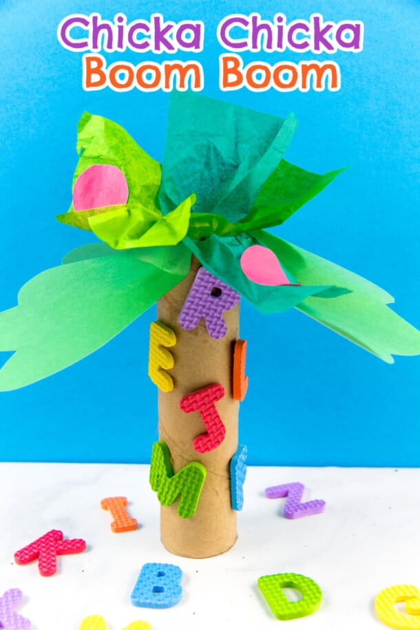 The Learning Station Boom Chicka Boom Christmas Chicka Chicka Boom Boom Tree Craft • Kids Activities Blog