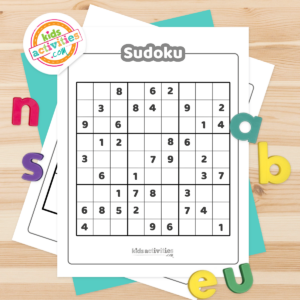 Easy and Hard Sudoku Printables Kids Activities Blog