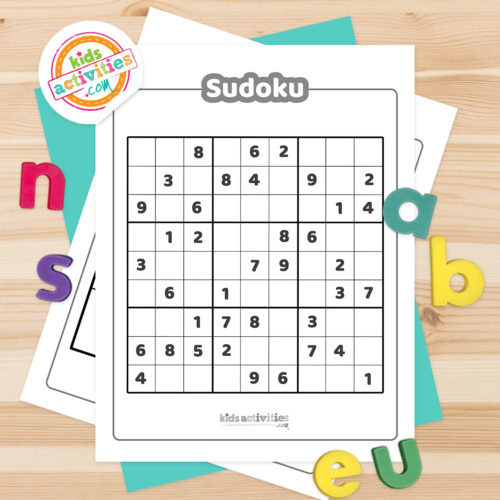 Easy and Hard Sudoku Printables Kids Activities Blog