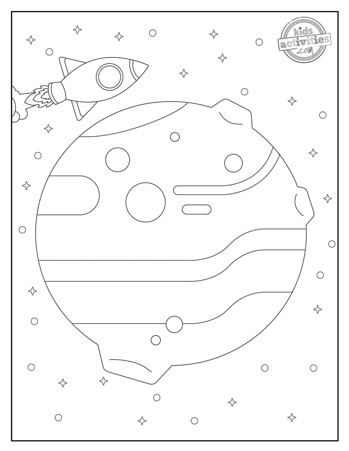 Mars Coloring Pages For Kids of - Mars Coloring Pages Screenshot 1188x1536