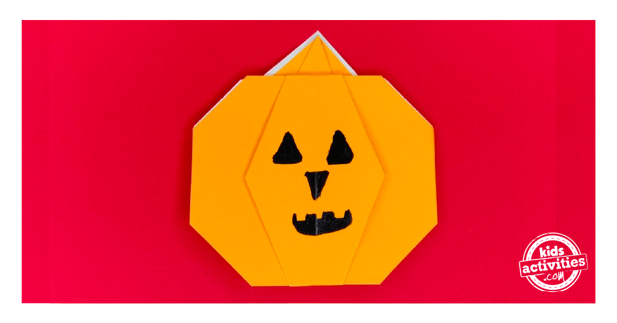 How To Fold An Origami Pumpkin | Kids Activities Blog