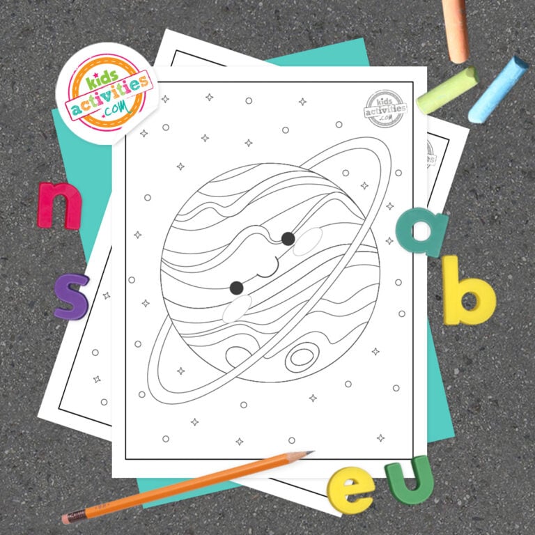 Adorable Uranus Coloring Pages For Kids Kids Activities Blog