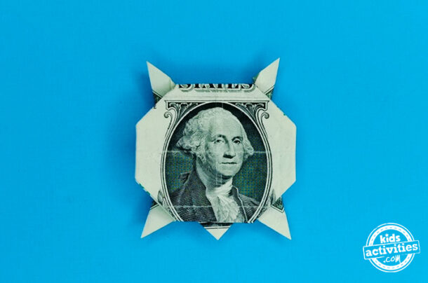 How To Make a Dollar Bill Origami Turtle | Kids Activities Blog