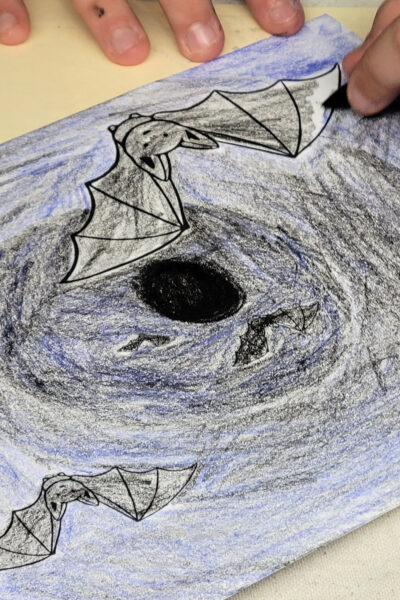 Bat Cave Art Project for Kids • Kids Activities Blog