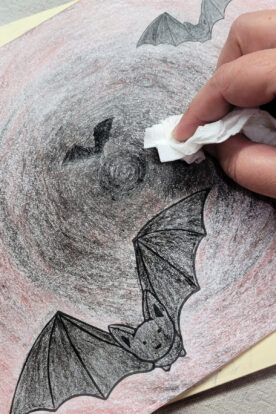 Bat Cave Art Project for Kids • Kids Activities Blog