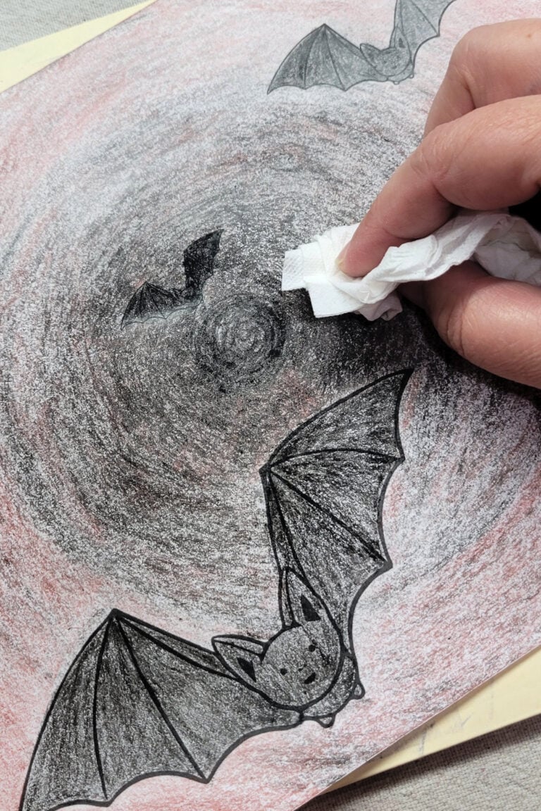 Bat Cave Art Project for Kids • Kids Activities Blog