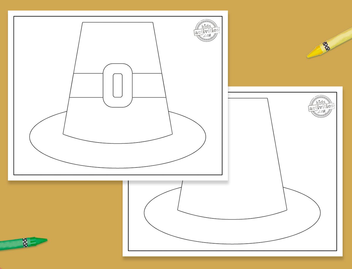 pilgrim-hat-template-for-thanksgiving-crafts-kids-activities-blog for Free Printable Pilgrim Hat Template Pdf Pilgrim Hat Template For Thanksgiving Crafts | Kids Activities Blog for Free Printable Pilgrim Hat Template Pdf