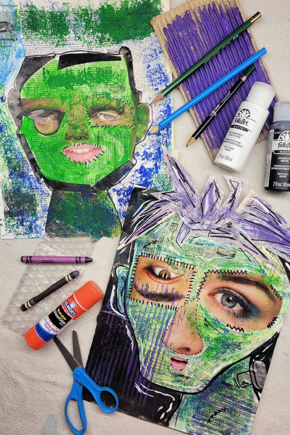 Easy Mixed Media Art Ideas Easy Mixed Media Art Ideas