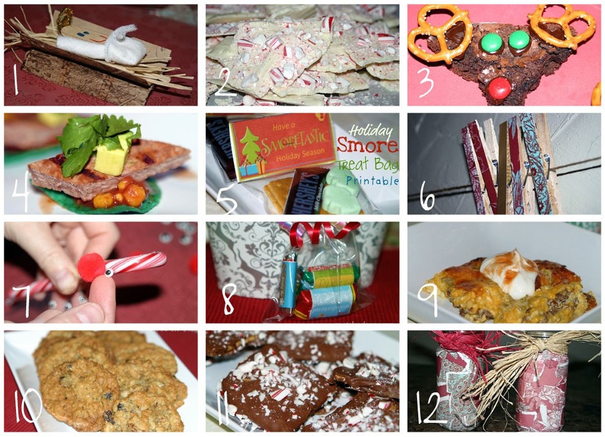 A compilation of Christmas crafts and recipes.