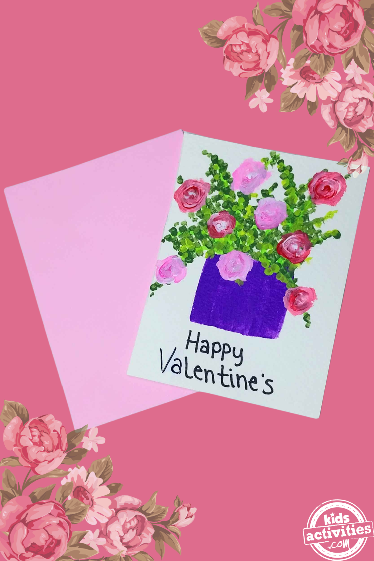 Easy Valentine's Card Craft For Kids | Kids Activities Blog