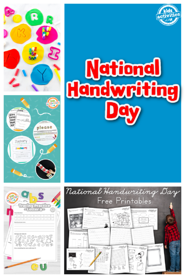 Handwriting Day Great Writing Printables and Activities For National Handwriting Day ...