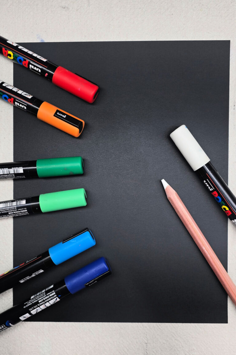 Painting Neon Art Project for Kids • Kids Activities Blog