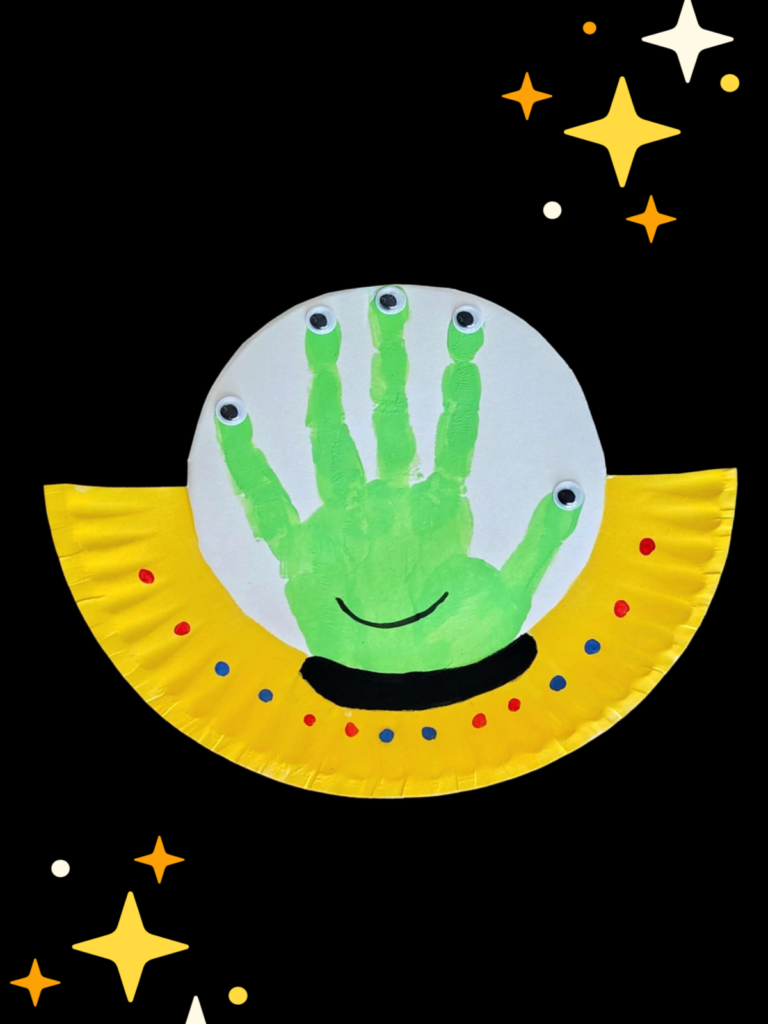 Paper Plate Alien Craft For Kids – ParentingBest.com